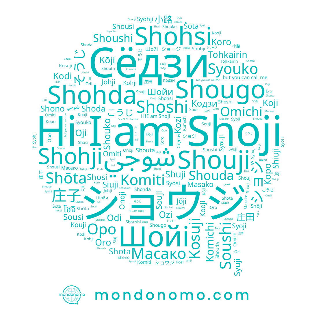 name Shōta, name Šota, name Masako, name ショウジ, name Shouda, name Kouji, name Oro, name Shota, name Shōji, name Kooji, name Omiti, name Ozi, name Shohji, name Syoji, name Shohsi, name Oji, name Kosuji, name Jōji, name Syouko, name Shoda, name Odi, name Shoshi, name Shouko, name Shono, name Koro, name Syouji, name Syuji, name Shoji, name Shiuji, name Shohda, name Shougo, name Omichi, name Shosi, name Кодзи, name Syohji, name Syosi, name Tohkairin, name Shouta, name Komichi, name شوجي, name Kozi, name Koji, name Siuji, name Komiti, name Kodi, name Soushi, name Souji, name Shuji, name Johji, name Kōji, name Sousi, name Сёдзи, name Onoji, name Kohji