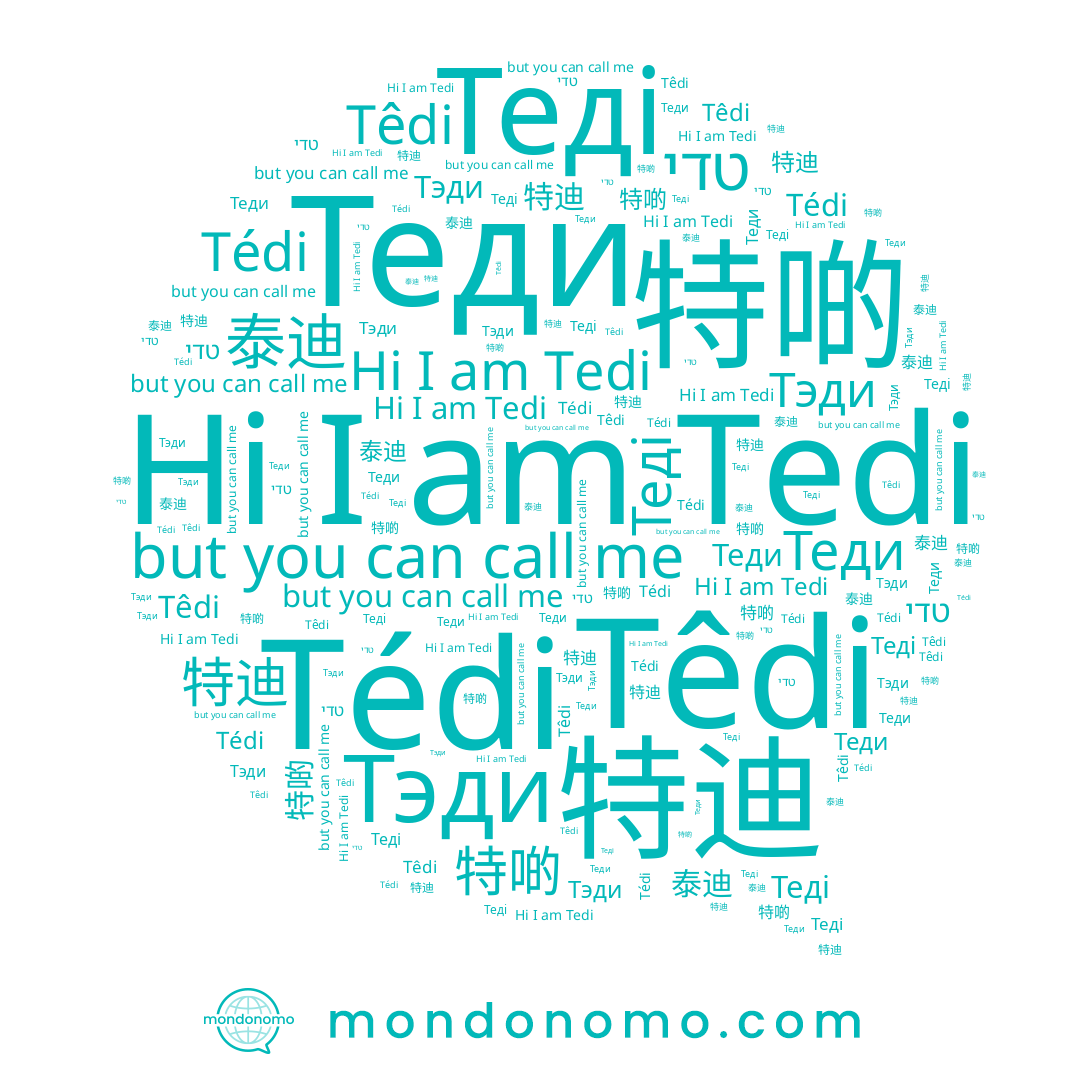 name 特啲, name تيدي, name Tédi, name Теди, name טדי, name 泰迪, name Têdi, name Тэди, name Tedi, name Теді, name 特迪