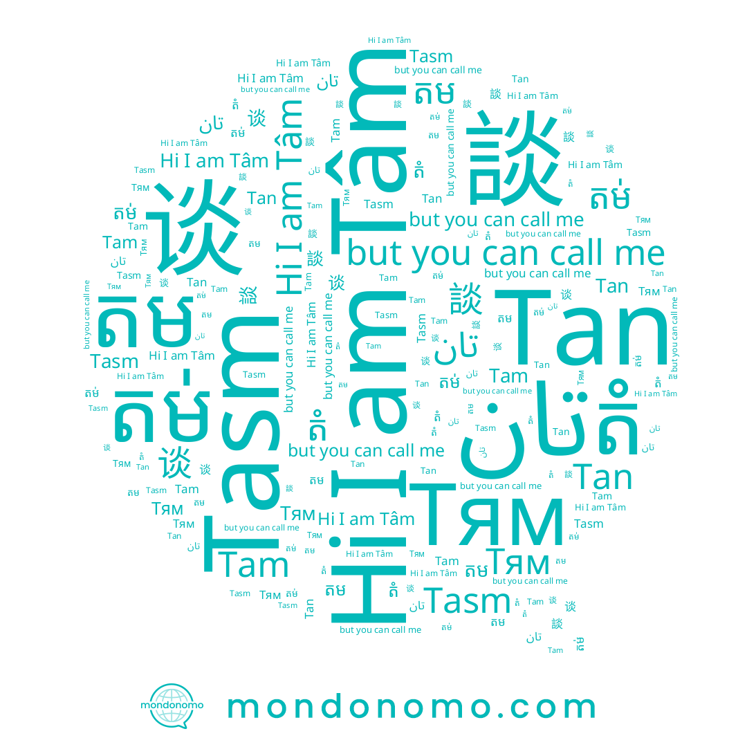 name 談, name 谈, name តម់, name តម, name តំ, name Tan, name تان, name Тям, name Tasm, name Tâm, name Tam