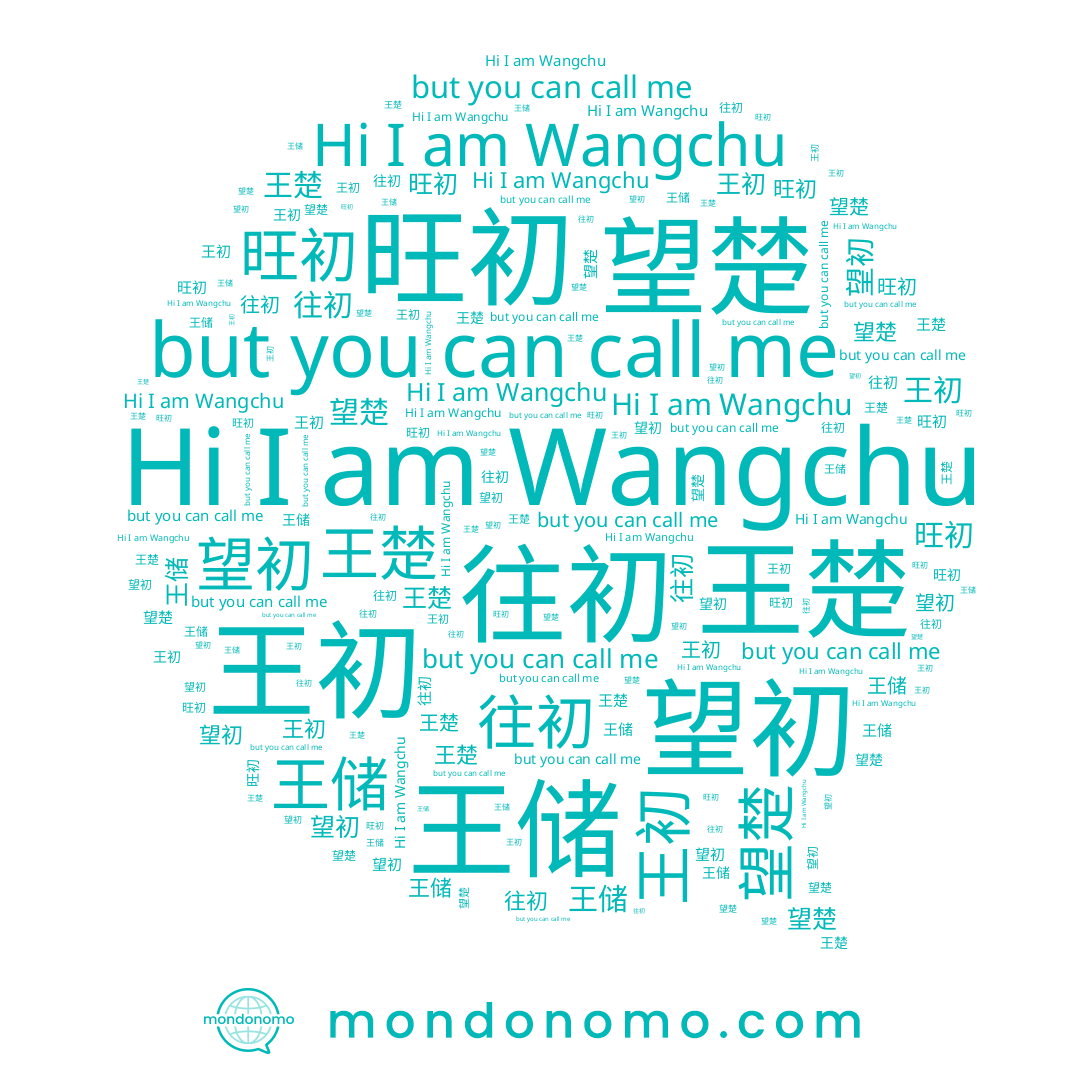 name Wangchu, name 辋刍, name 王初, name 旺初, name 王储, name 望初, name 王楚, name 往初, name 望楚