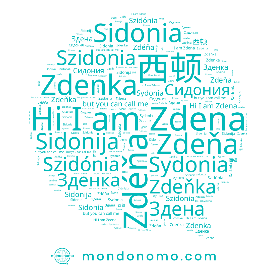name Зденка, name Zdeňka, name Sidonija, name Zdeňa, name Zdena, name Здена, name Sydonia, name Szidónia, name Szidonia, name Zdéňa, name Сидония, name Zdenka, name 西顿, name Sidonia