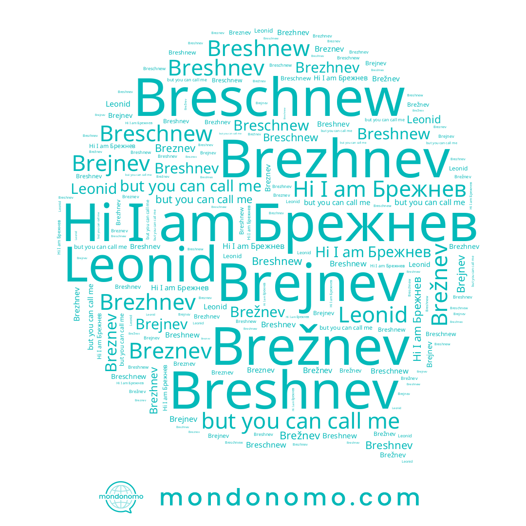 name Breznev, name Leonid, name Brezhnev, name Breshnev, name Brejnev, name Брежнев, name Breschnew, name Breshnew