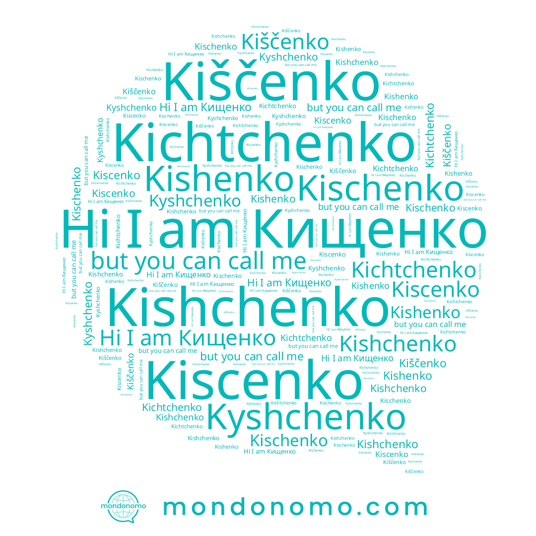 name Кищенко, name Kischenko, name Kishchenko, name Kiscenko, name Kichtchenko, name Kishenko, name Kyshchenko, name Kiščenko