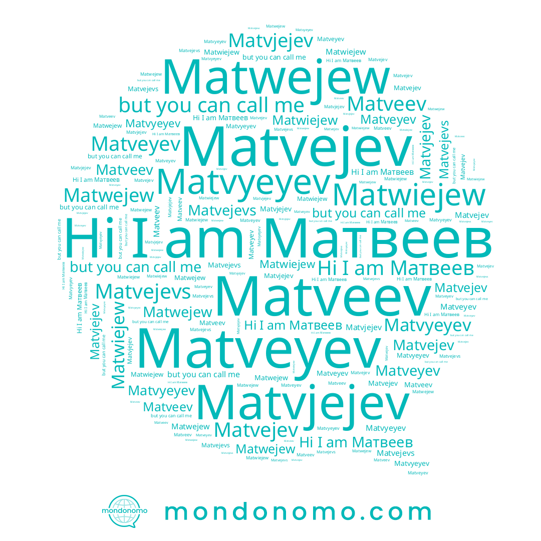 name Matvejevs, name Matveev, name Matveyev, name Matvjejev, name Matvyeyev, name Matvejev, name Matwejew, name Матвеев