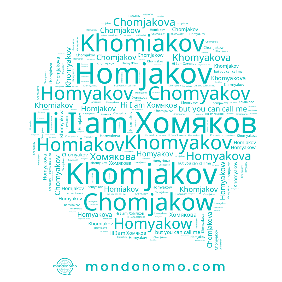 name Homyakov, name Хомякова, name Khomyakova, name Chomjakov, name Chomjakow, name Khomyakov, name Chomyakov, name Chomjakova, name Хомяков, name Khomiakov, name Homyakow, name Homjakov, name Homyakova, name Homiakov