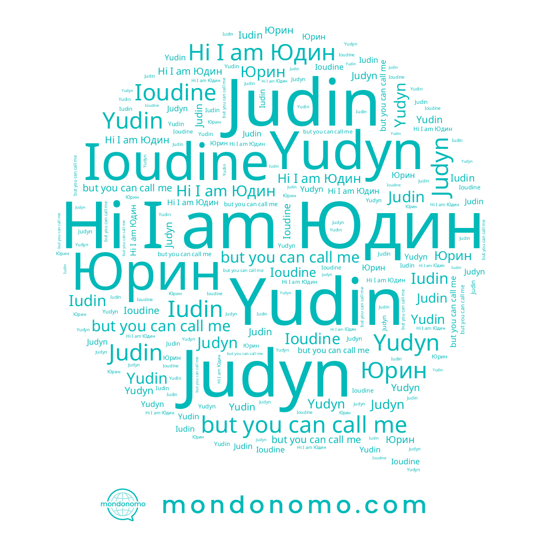 name Yudyn, name Judyn, name Yudin, name Iudin, name Judin, name Юрин, name Ioudine, name Юдин
