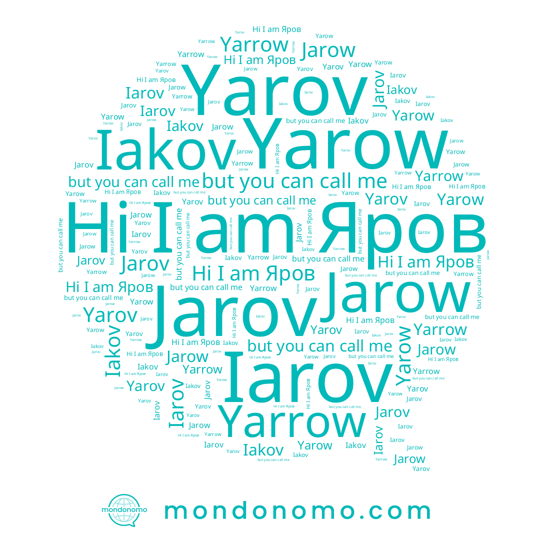name Яров, name Jarov, name Yarov, name Iarov, name Yarow