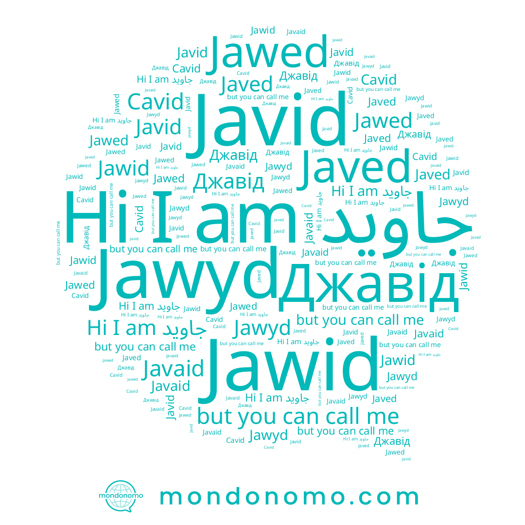 name Javid, name Jawid, name Jawed, name Джавід, name Javaid, name جاوید, name Cavid, name Javed, name Jawyd