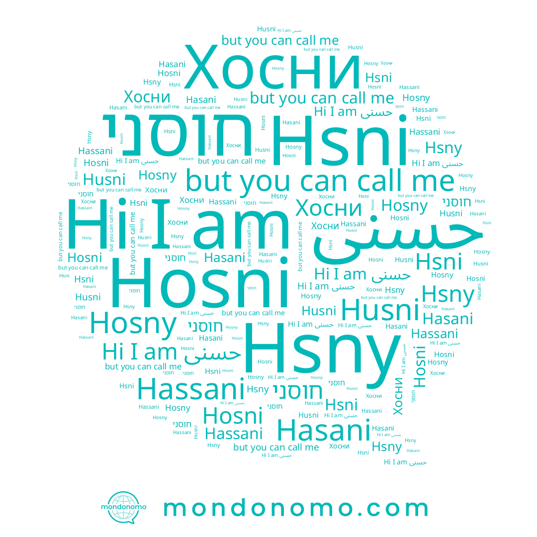 name Husni, name Hassani, name Hasani, name חוסני, name Hsny, name Hosni, name Hsni, name Хосни, name Hosny, name حسنی