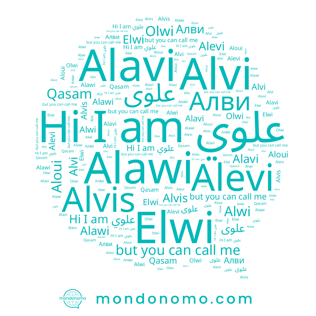 name Aloui, name علوی, name Alawi, name Elwi, name Алви, name Alvis, name Qasam, name علوي, name Alevi, name Alvi, name Alwi, name Alavi, name Olwi