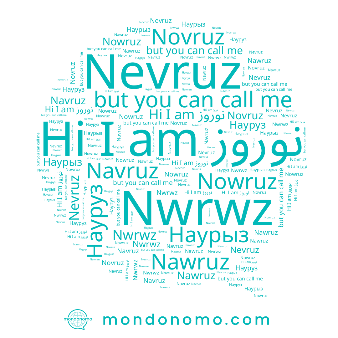 name Navruz, name Наурыз, name نوروز, name Nawruz, name Nowruz, name Науруз