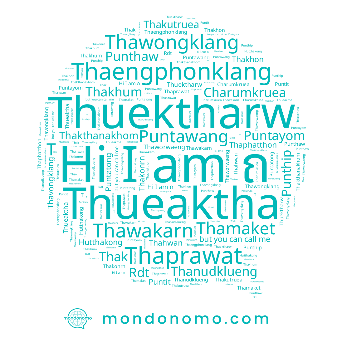 name Thakonrn, name Puntatong, name Hutthakong, name T, name Punthaw, name Thuektharw, name Thamaket, name Thaphatthon, name Puntawang, name Thavongklang, name Thaworwaeng, name Thaprawat, name Punthip, name Thahwan, name Thakutruea, name Thakhon, name Charumkruea, name Puntayom, name Thueaktha, name Thak, name Thakthanakhom, name Puntit, name Thakhum, name Thaengphonklang, name Thanudklueng, name Thawakarn, name Thawongklang
