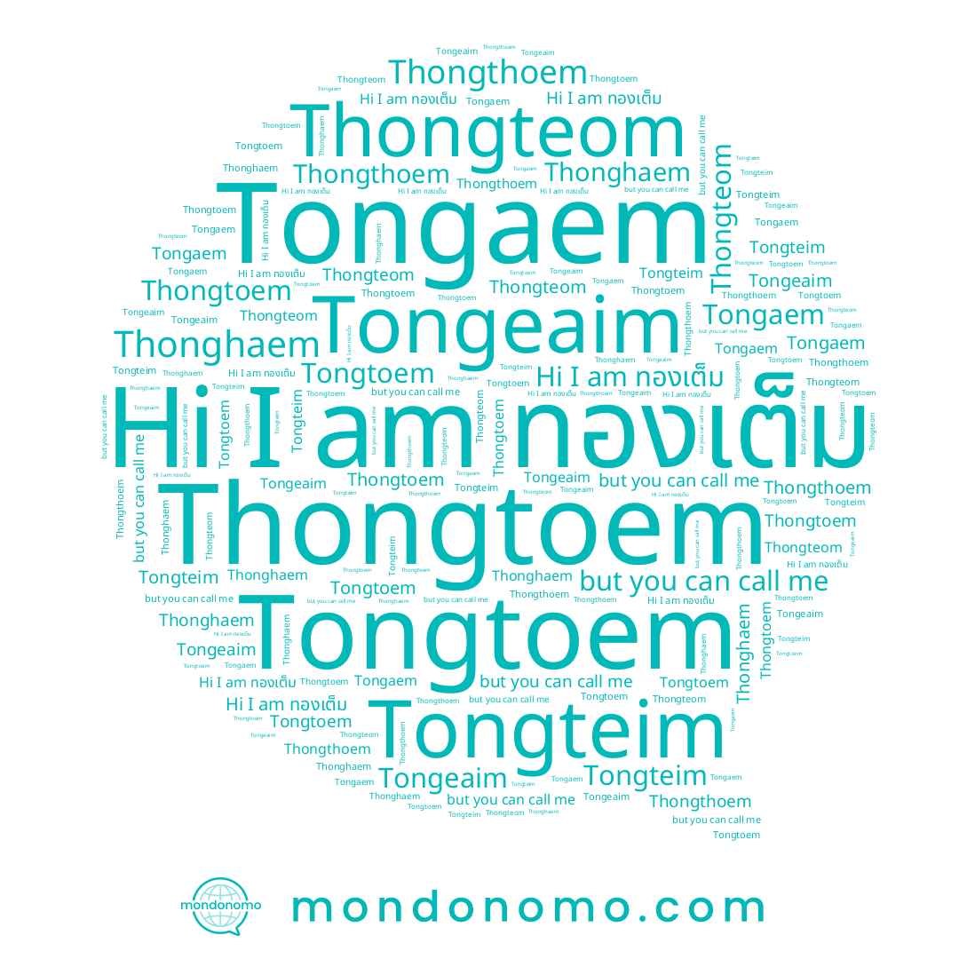 name ทองเต็ม, name Thongthoem, name Thongteom, name Tongaem, name Tongteim, name Tongeaim, name Thongtoem, name Thonghaem, name Tongtoem