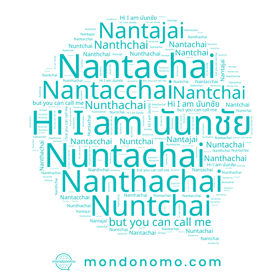 name Nantachai, name Nuntchai, name Nantacchai, name Nantajai, name Nuntachai, name Nantchai, name Nanthachai, name Nanthchai, name Nunthachai, name นันทชัย