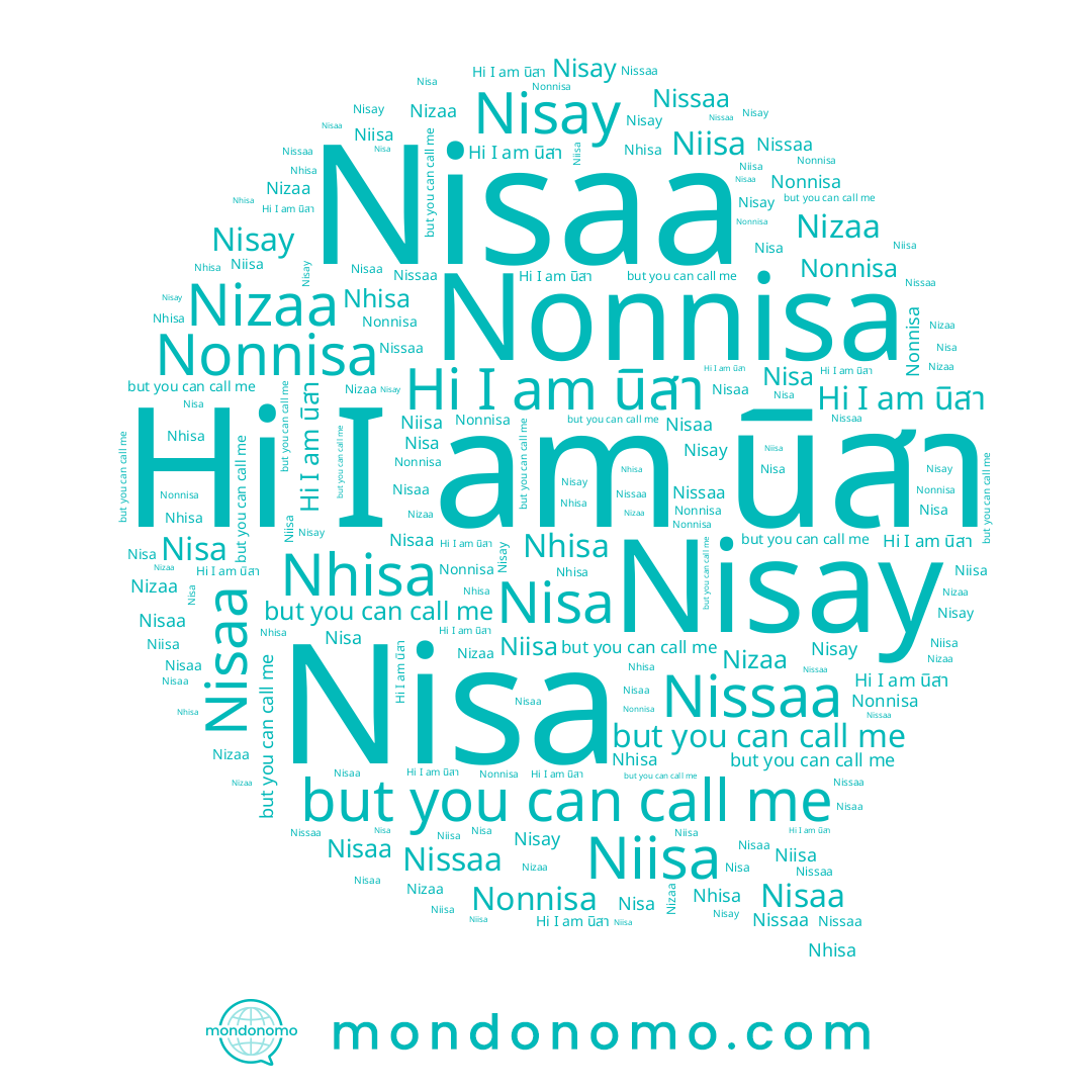 name Nisaa, name Nissaa, name นิสา, name Nonnisa, name Nisa, name Niisa, name Nhisa, name Nisay, name Nizaa