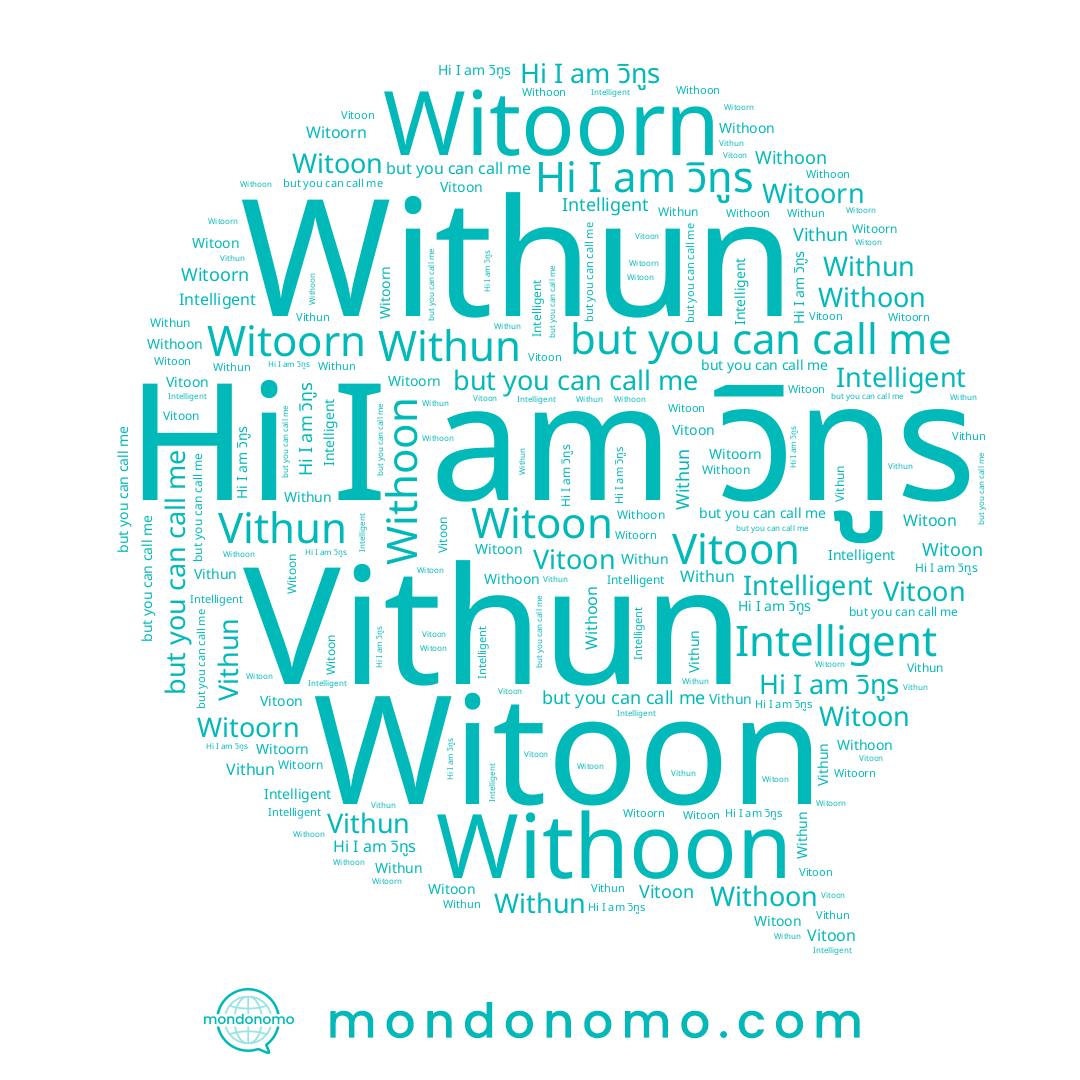 name Withoon, name Vithun, name Witoon, name Witoorn, name Withun, name วิทูร, name Vitoon