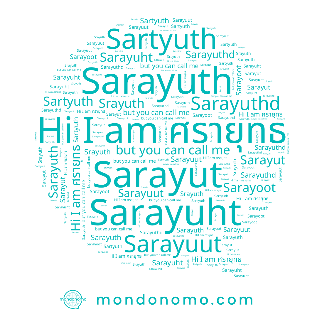 name Sarayuthd, name Sarayoot, name ศรายุทธ, name Sarayuut, name Sarayuht, name Sartyuth, name Sarayut, name Srayuth, name Sarayuth