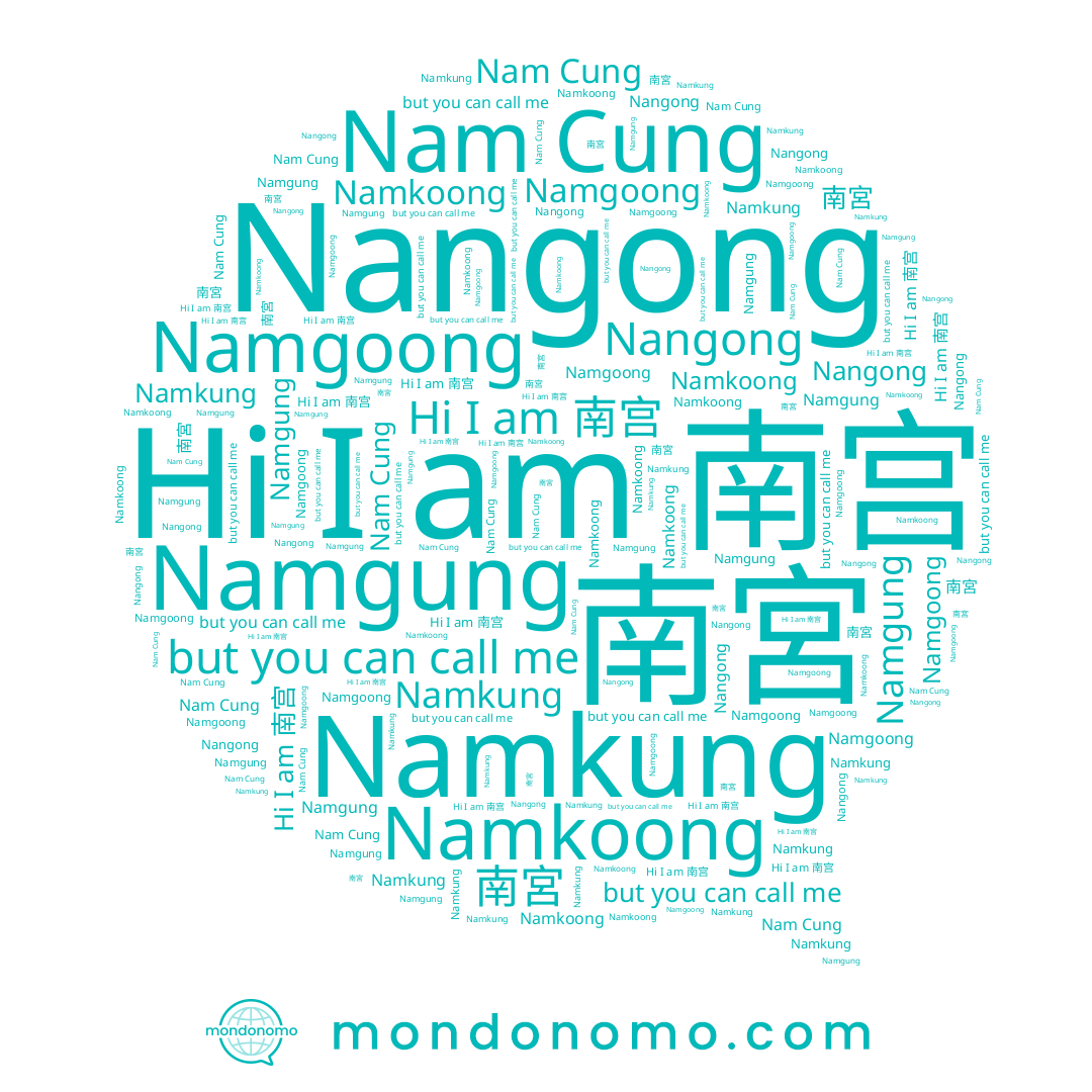 name 南宫, name Namgoong, name 남궁, name Namgung, name 南宮, name Namkoong, name Namkung