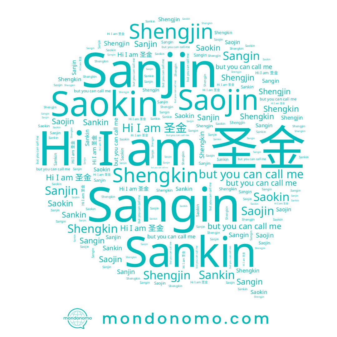 name 圣金, name Sangin, name Sankin, name Sanjin, name Saokin, name Shengkin, name Shengjin, name Saojin