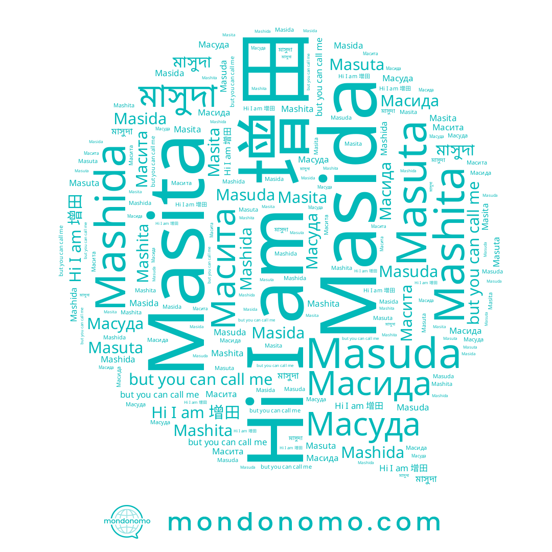 name Масита, name 增田, name Mashida, name Masuta, name Masuda, name Масуда, name Масида, name Masita, name Mashita, name Masida