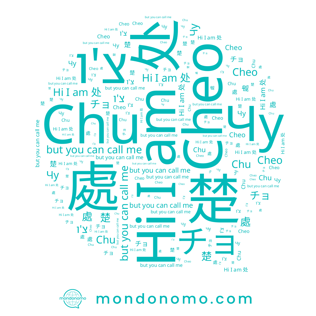 name チョ, name Чу, name 楚, name 處, name 处, name צ'ו, name Chu, name Cheo, name 추