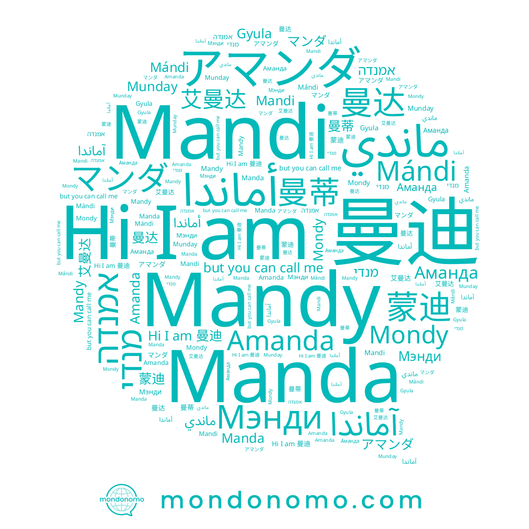 name Mandy, name Gyula, name アマンダ, name أماندا, name Mandi, name אמנדה, name ماندي, name מנדי, name Munday, name 曼达, name 曼迪, name Аманда, name Amanda, name Мэнди, name 曼蒂, name آماندا, name マンダ, name 艾曼达, name Manda, name 蒙迪, name Mondy, name Mándi